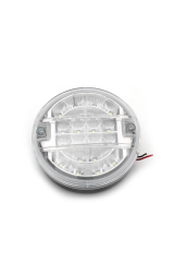 Ledli Hamburger Stop Lamba Beyaz 24 Volt