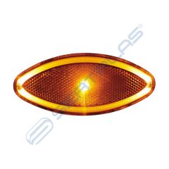 5 Ledli Yan Kasa Lambası Elips Tip E Belgeli