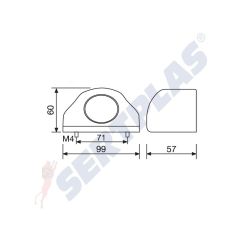 Dorse Plaka Lambası E Belgeli ADR'li