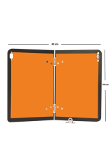 Yanıcı Madde Levhası Aliminyum Aç-Kapa