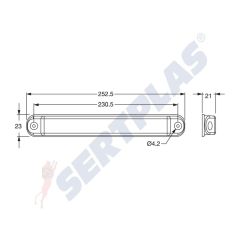 18 Ledli Parmak Lamba E Belgeli (12-24 Volt Çalışır)