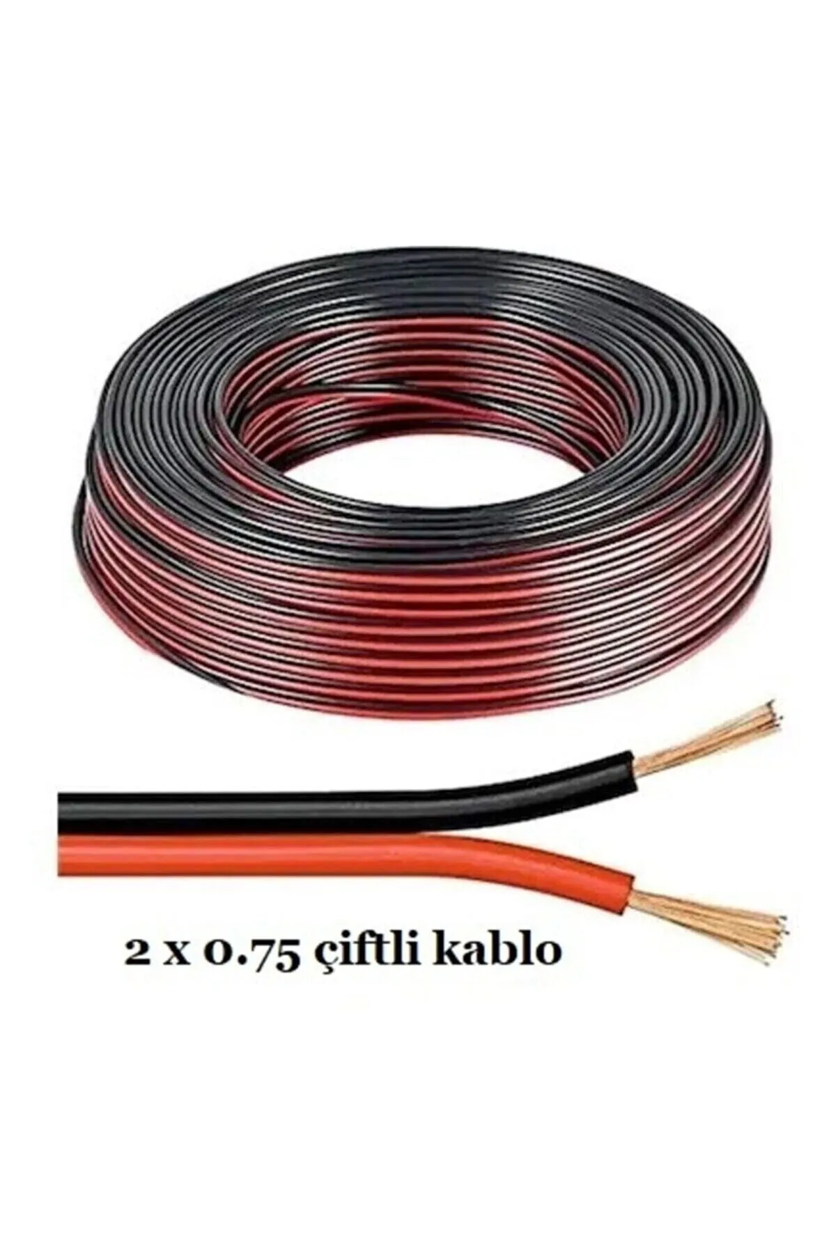 Tesisat Kablosu 2x0,75 - Hoparlör Kablo