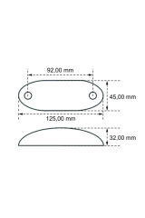 Gabari Tampon Köşe İz Lambası