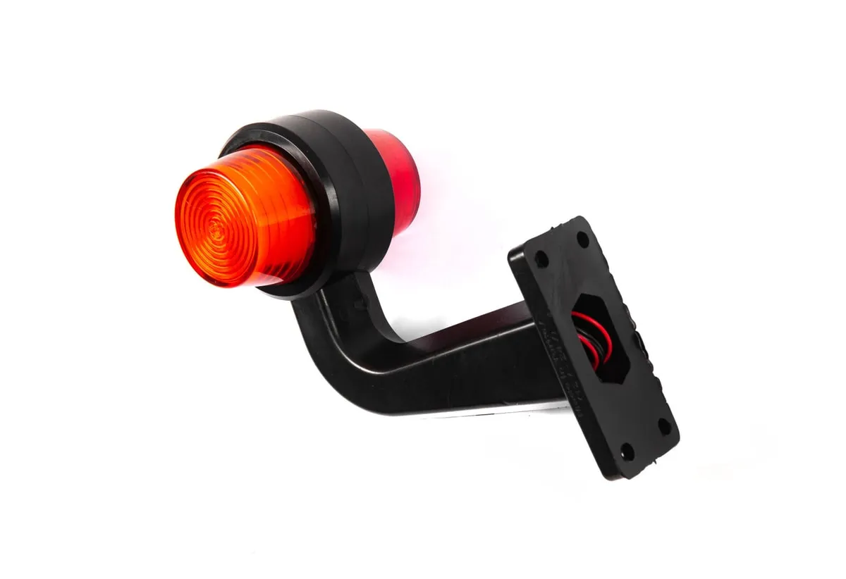 Neon Ledli Eğri Boynuz Lamba (2 Adet)