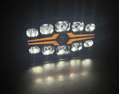 Koçkar Ledli Sis Farı Animasyonlu 12/24 Volt Uyumlu Şimşek Etkili