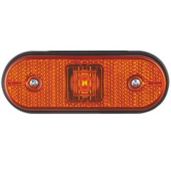 Oval Tip Dorse Yan Etek Lambası Braketli