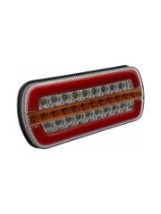 Neon Ledli Universal Dorse Stop Lambası 12-24V Dinamik Sinyalli E Belgeli