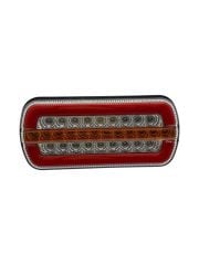 Neon Ledli Universal Dorse Stop Lambası 12-24V Dinamik Sinyalli E Belgeli