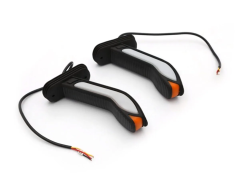 Neon Ledli Dinamik Sinyalli Boynuz Lamba Uzun Boy 24 Volt (2 Adet) - E Belgeli