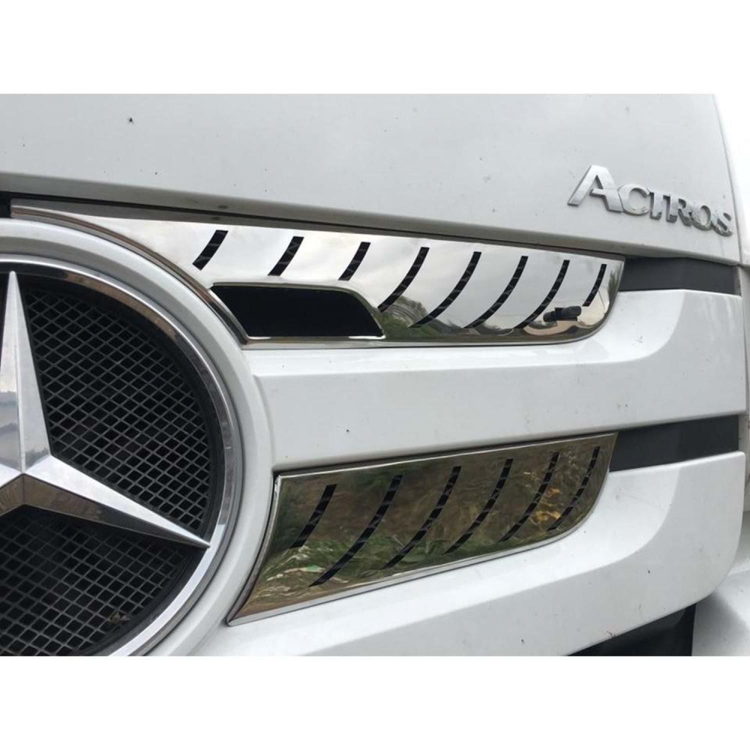 Mercedes Actros MP3 Panjur İçi Krom