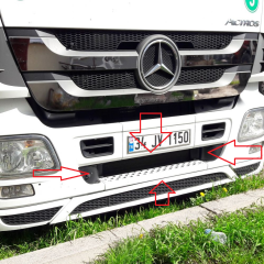 Mercedes Actros Panjur Altı Basamak Yeri Kromu 1 Parça