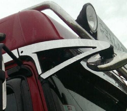 Mercedes Axor Peron Aynası Krom Kaplama 2 Parça