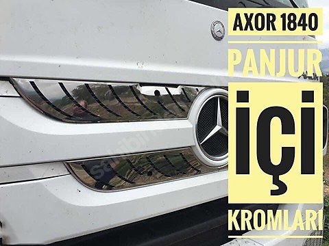 Mercedes Axor 1840 Panjur Arası Krom Yeni Model