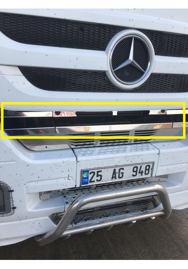 Mercedes Axor Radyatör Arası Krom