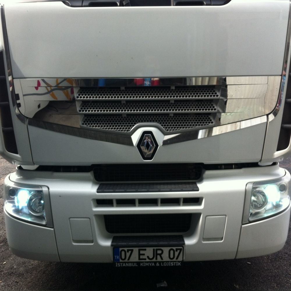 Renault Premium 440 Panjur Kromu 3 Parça