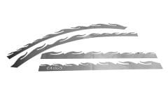 Ford Cargo Çamurluk Alev Çıtası Krom