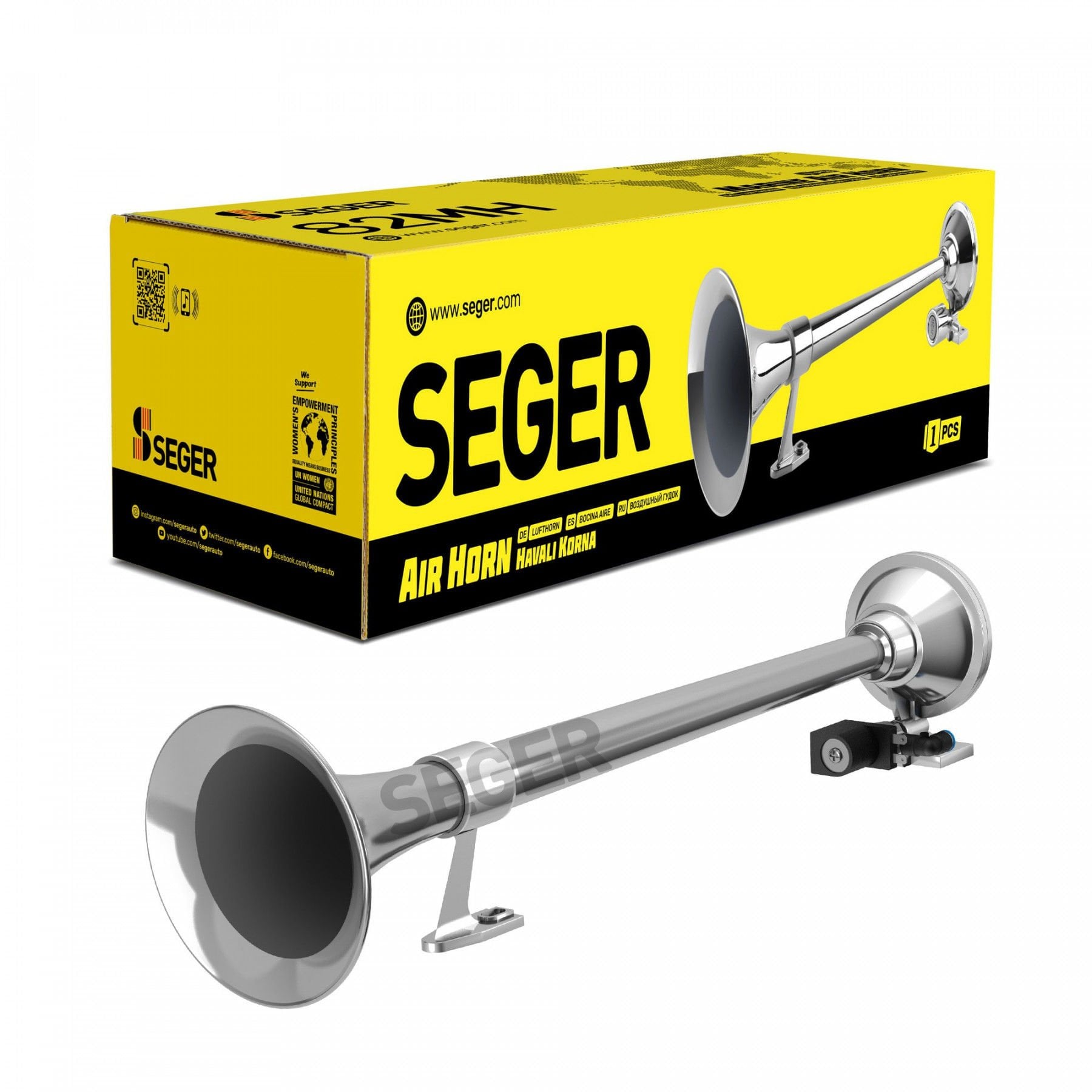 Seger Marin Havalı Korna - Gemi Kornası