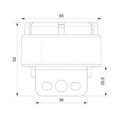 Geri Vites Kornası (12-24 Volt Çalışır)